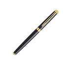 Waterman Hemisphere Fountain Pen in Black with Gold Trim - Fine Point Fountain Pen