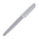 Diplomat Viper Fountain Pen in Silver Guilloche - Fine/Medium Nb