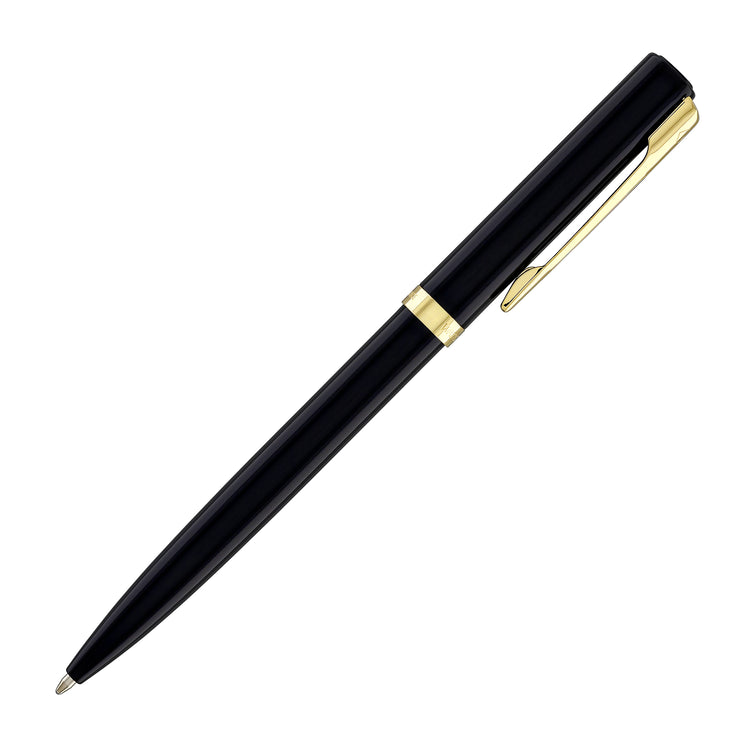 Waterman Impression Ballpoint Pen in Black with Gold Coated