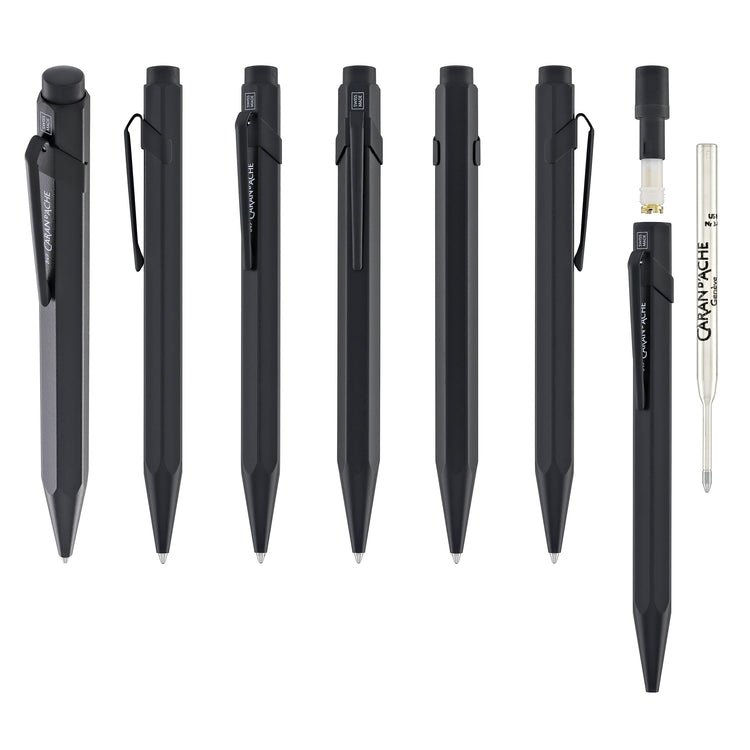 Caran d'Ache 849 XL Ballpoint Pen in Black Code