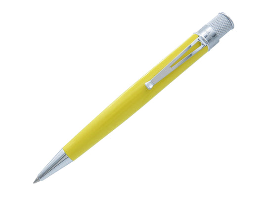 Retro 51 Tornado Colorwave Rollerball Pen in Hello Yellow