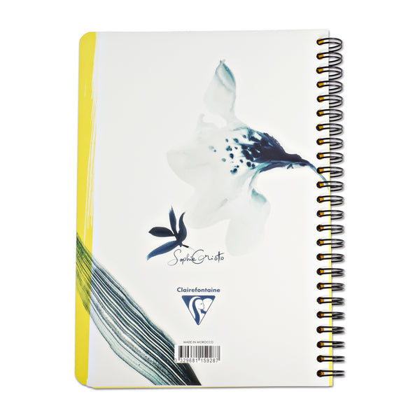 Clairefontaine Inkebana Wirebound Notebook A5 Lined with Dividers in Assorted Designs Notebooks Journals