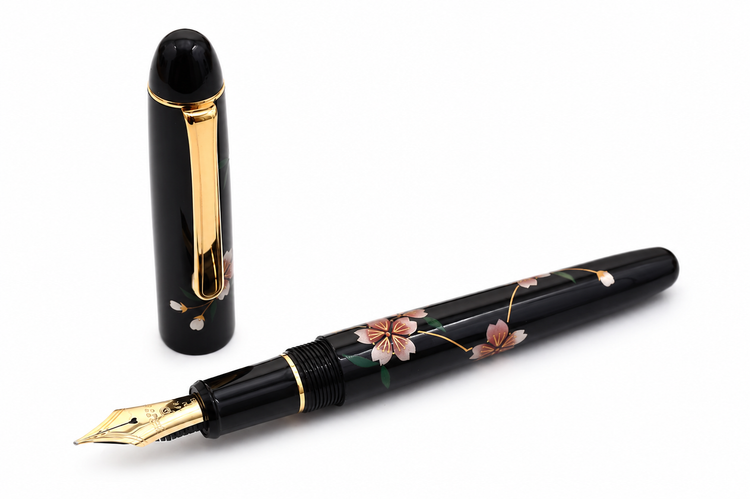 Platinum 3776 Century Urushi Maki-e Fountain Pen in Sakura