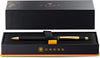 Classic Century Glossy Black 23k PVD Gold Trim Ballpoint Pen Ballpoint Pens