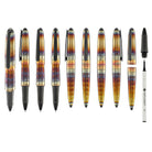 Diplomat Aero Rollerball Pen in Rhomb Flame