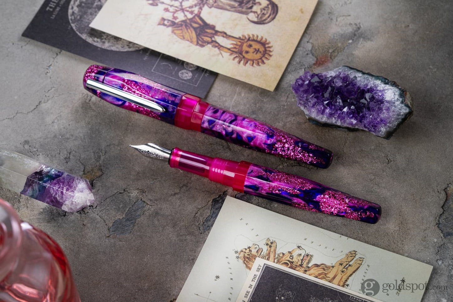 Benu AstroGem Collection Fountain in Juno Fountain Pens