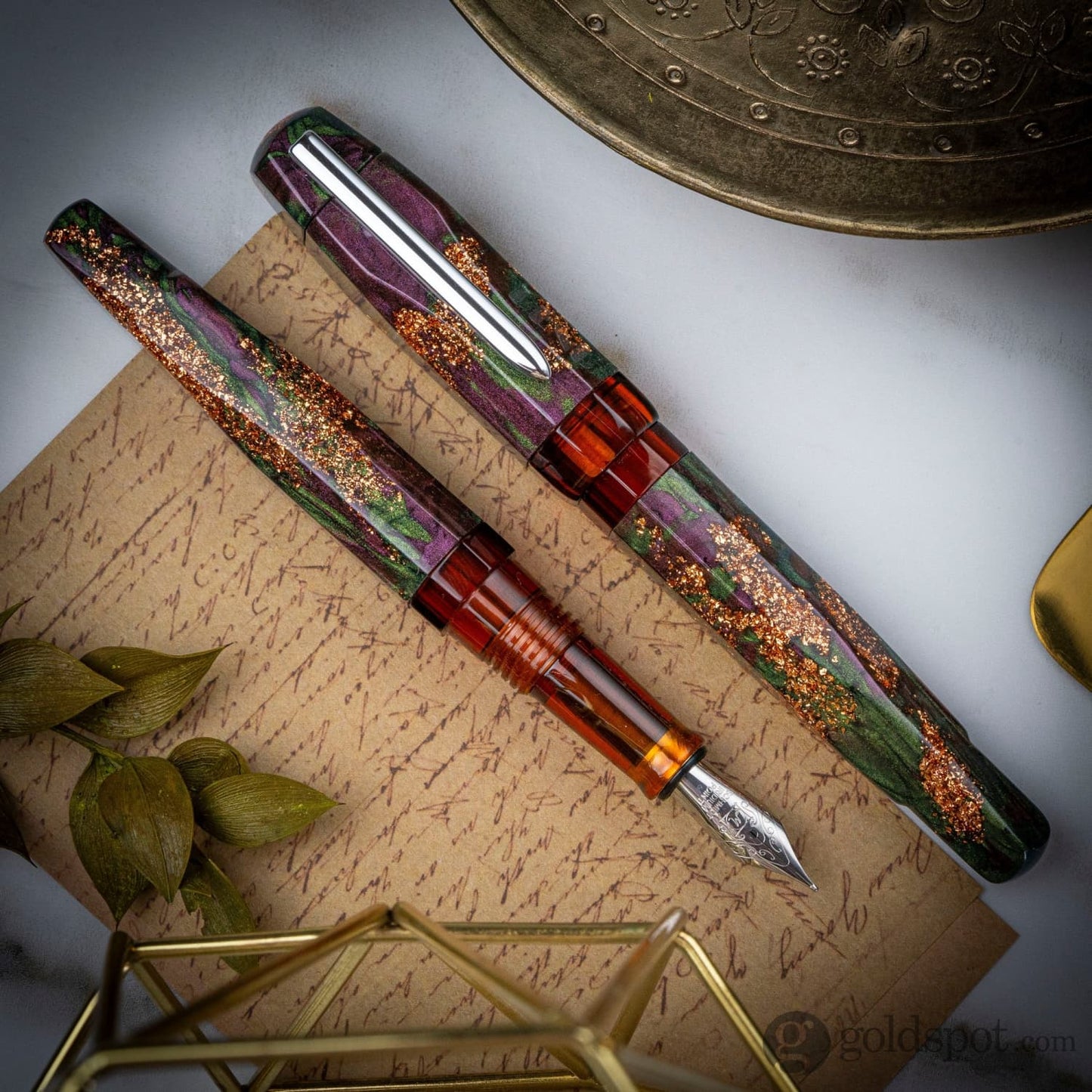 Benu AstroGem Collection Fountain in Midas Fountain Pens