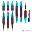 Benu Briolette Fountain Pen in Fiery Azure Fountain Pen