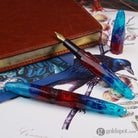 Benu Briolette Fountain Pen in Fiery Azure Fountain Pen