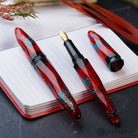 Benu Briolette Fountain Pen in Ruby Forest Fountain Pen