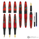 Benu Briolette Fountain Pen in Ruby Forest Fountain Pen