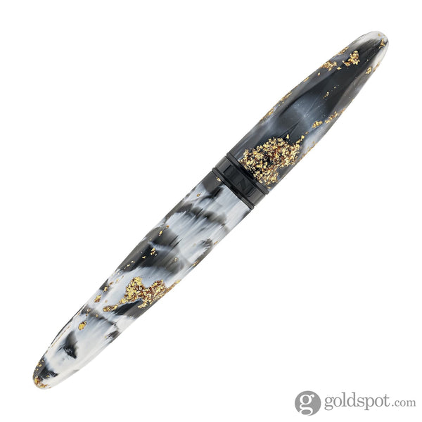 Benu Briolette Rollerball Pen in Black and White Rollerball Pen