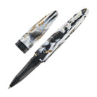 Benu Briolette Rollerball Pen in Black and White Rollerball Pen