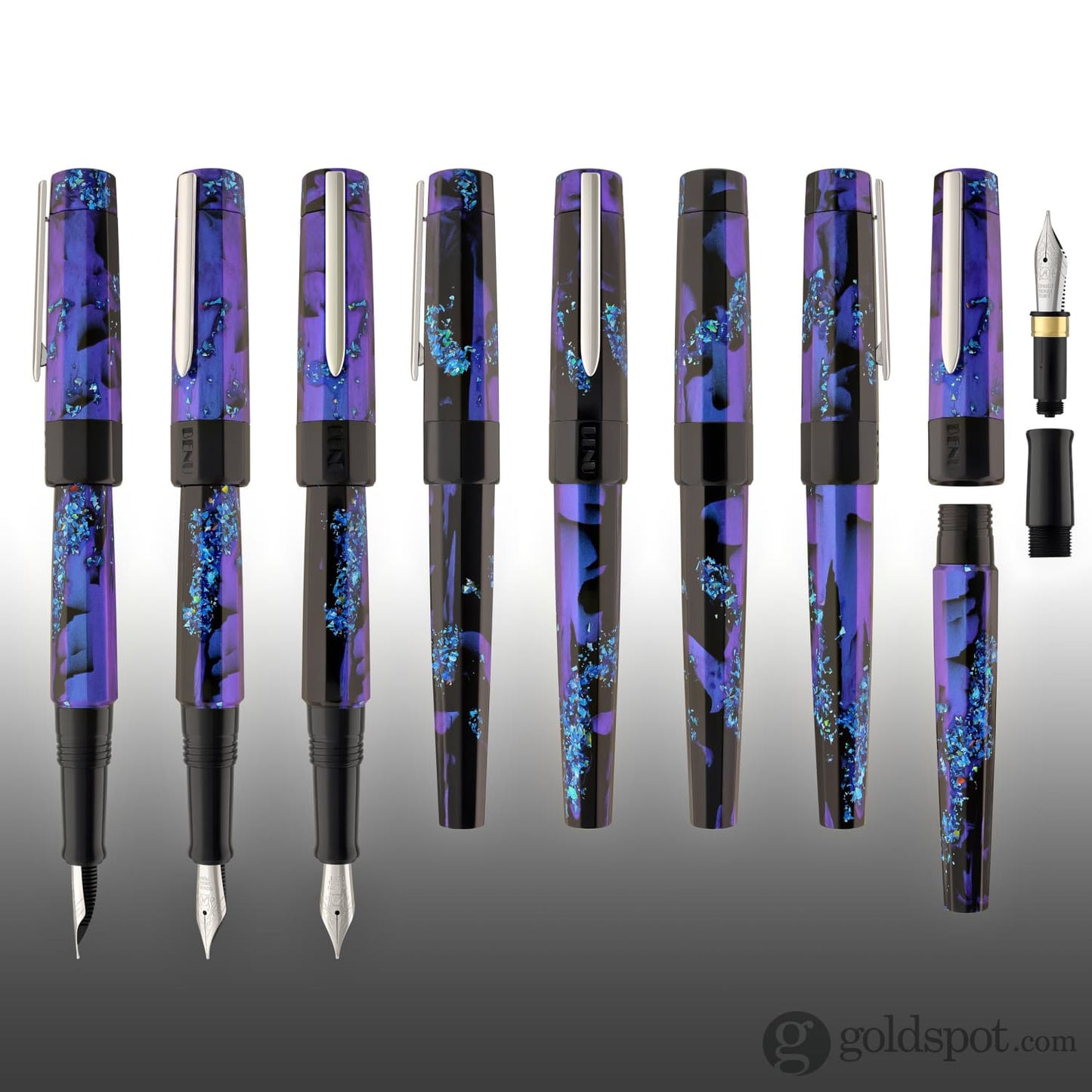 Benu Euphoria Fountain Pen in French Poetry Fountain Pen