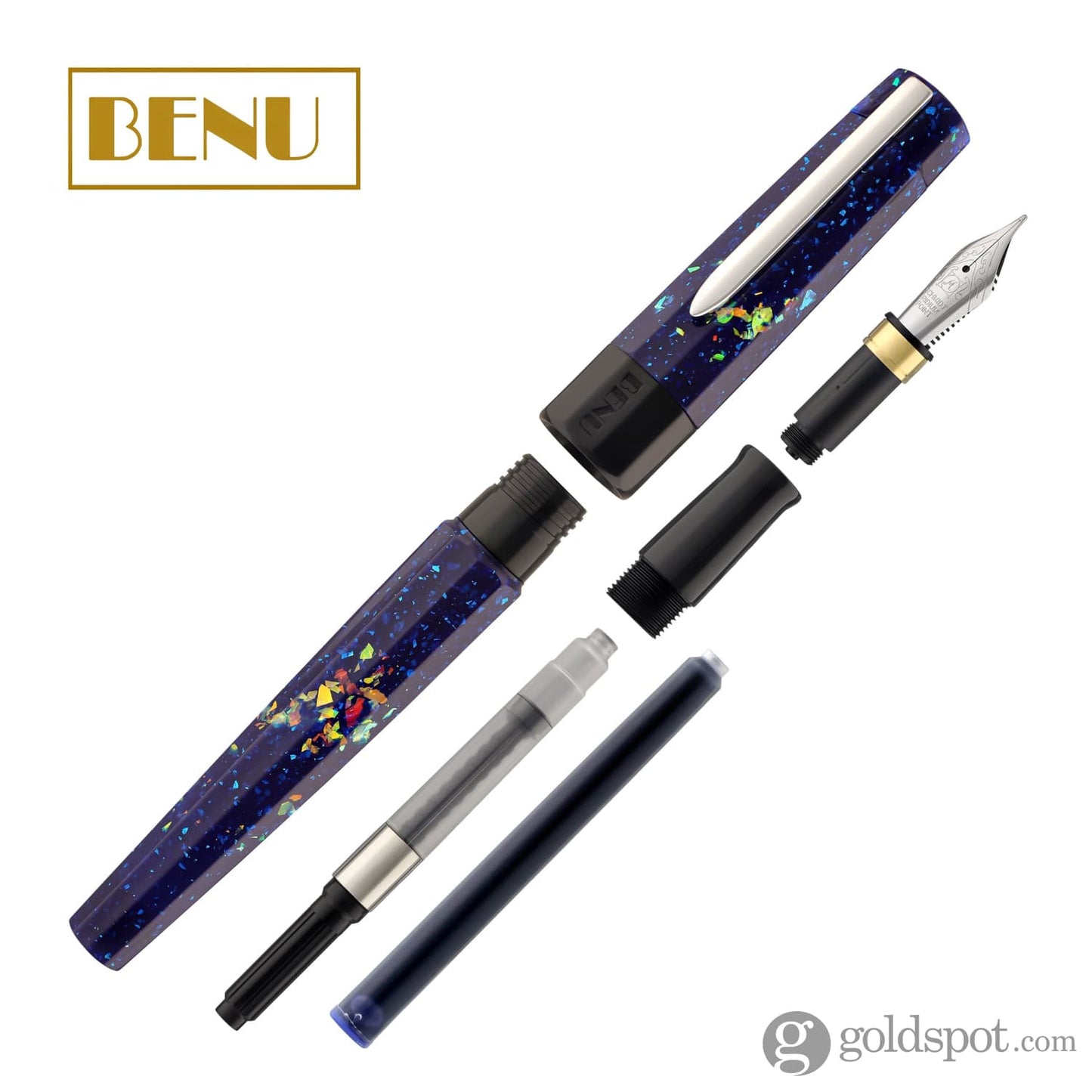 Benu Euphoria Fountain Pen in Jazz Fountain Pen