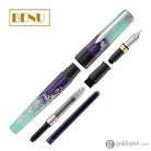 Benu Euphoria Fountain Pen in Ocean Breeze (Blue Glow) Fountain Pen
