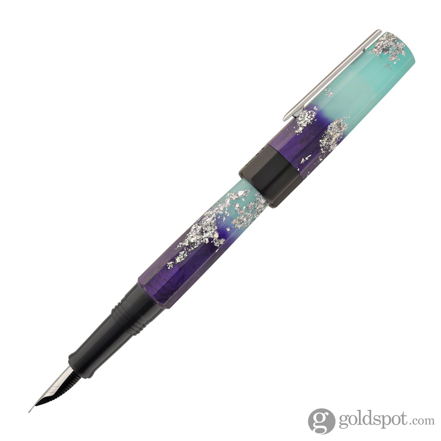 Benu Euphoria Fountain Pen in Ocean Breeze (Blue Glow) Fountain Pen