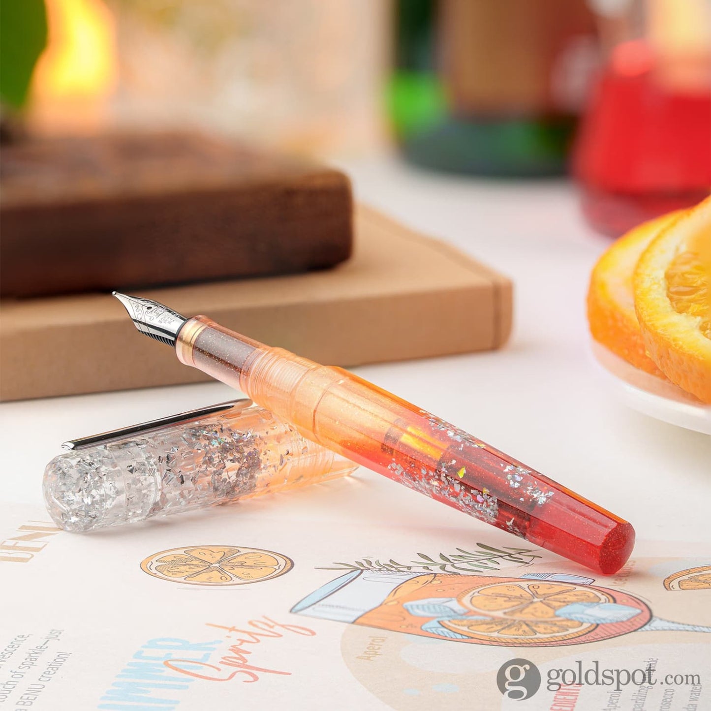 Benu Euphoria Fountain Pen in Summer Spritz - LBA Exclusive Fountain Pen