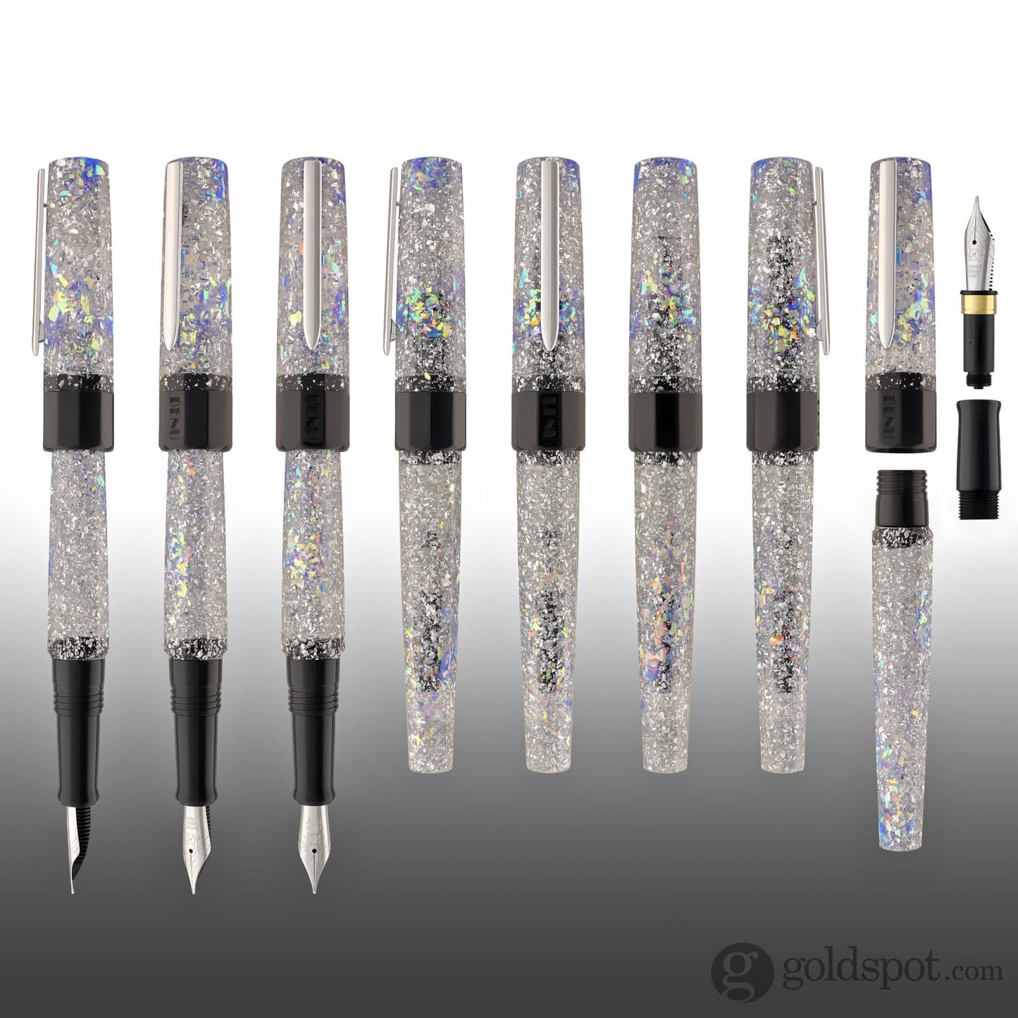 Benu Euphoria Fountain Pen in Vodka on the Rocks Fountain Pen