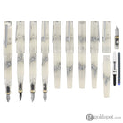 Benu Euphoria Fountain Pen in White Beach Fountain Pen
