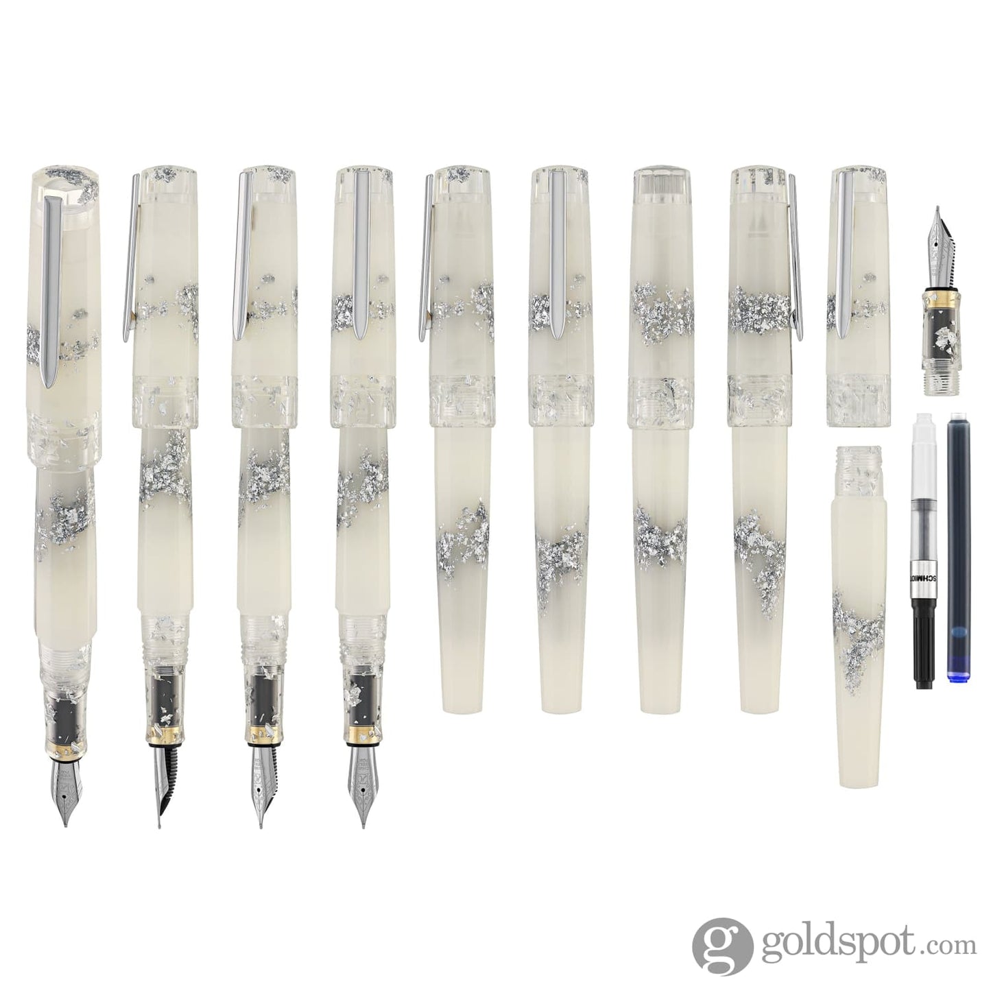 Benu Euphoria Fountain Pen in White Beach Fountain Pen