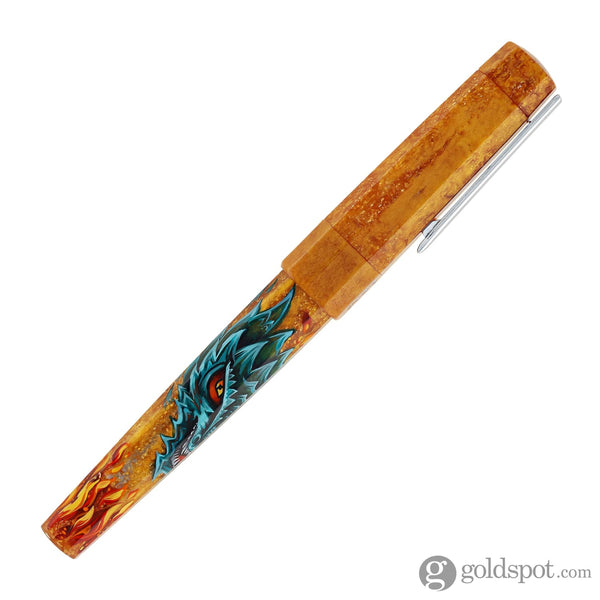 Benu Euphoria Handpainted Dragon Fountain Pen in Glasog Fountain Pen