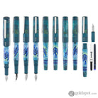 Benu Euphoria Handpainted Fountain Pen in Call of Cthulhu Fountain Pen