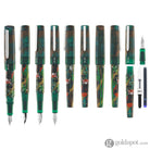 Benu Euphoria Handpainted Fountain Pen in Red Panda Fountain Pen