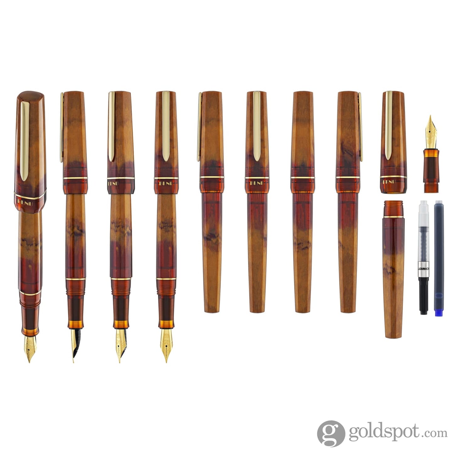 Benu Haute Collection Fountain in Decadence Fountain Pen