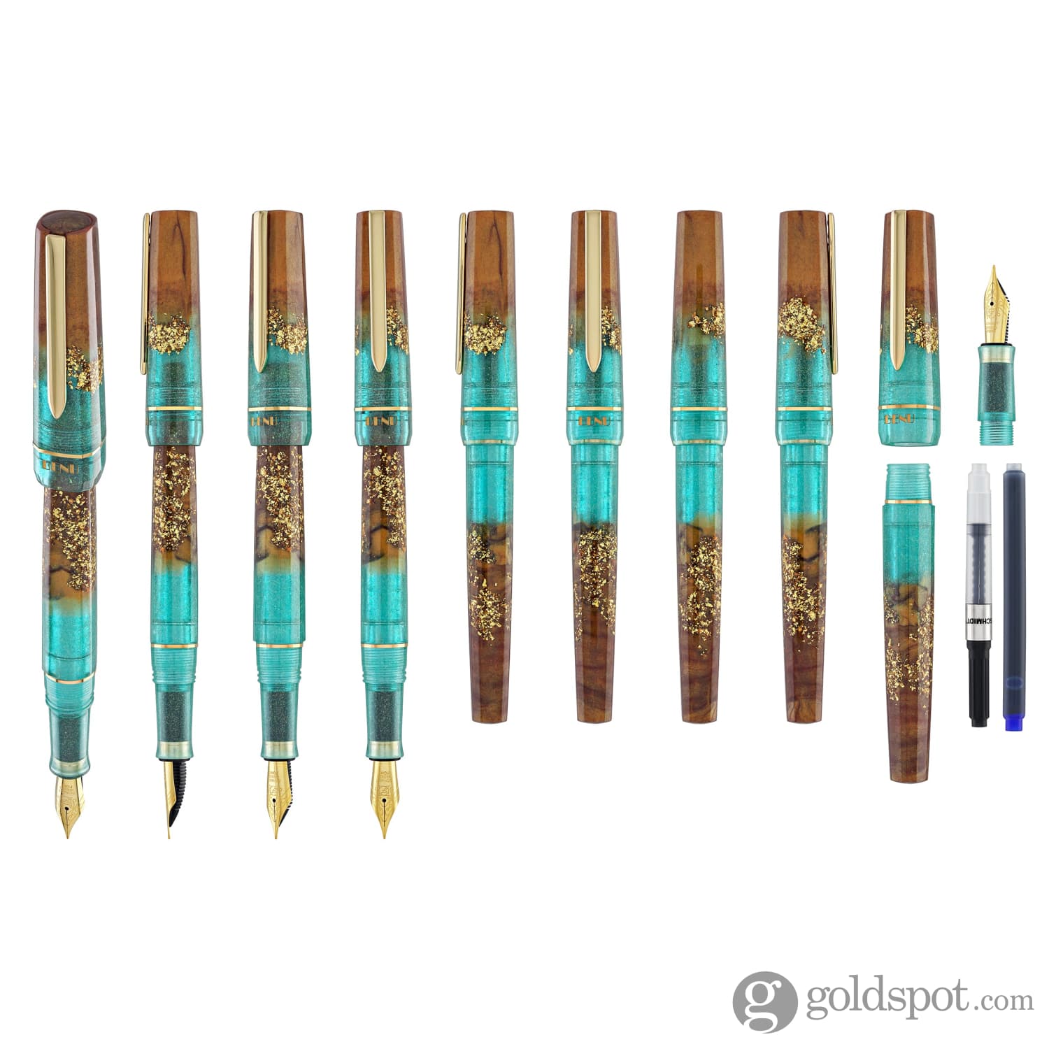 Benu Haute Fountain Pen in Lush - Goldspot Pens