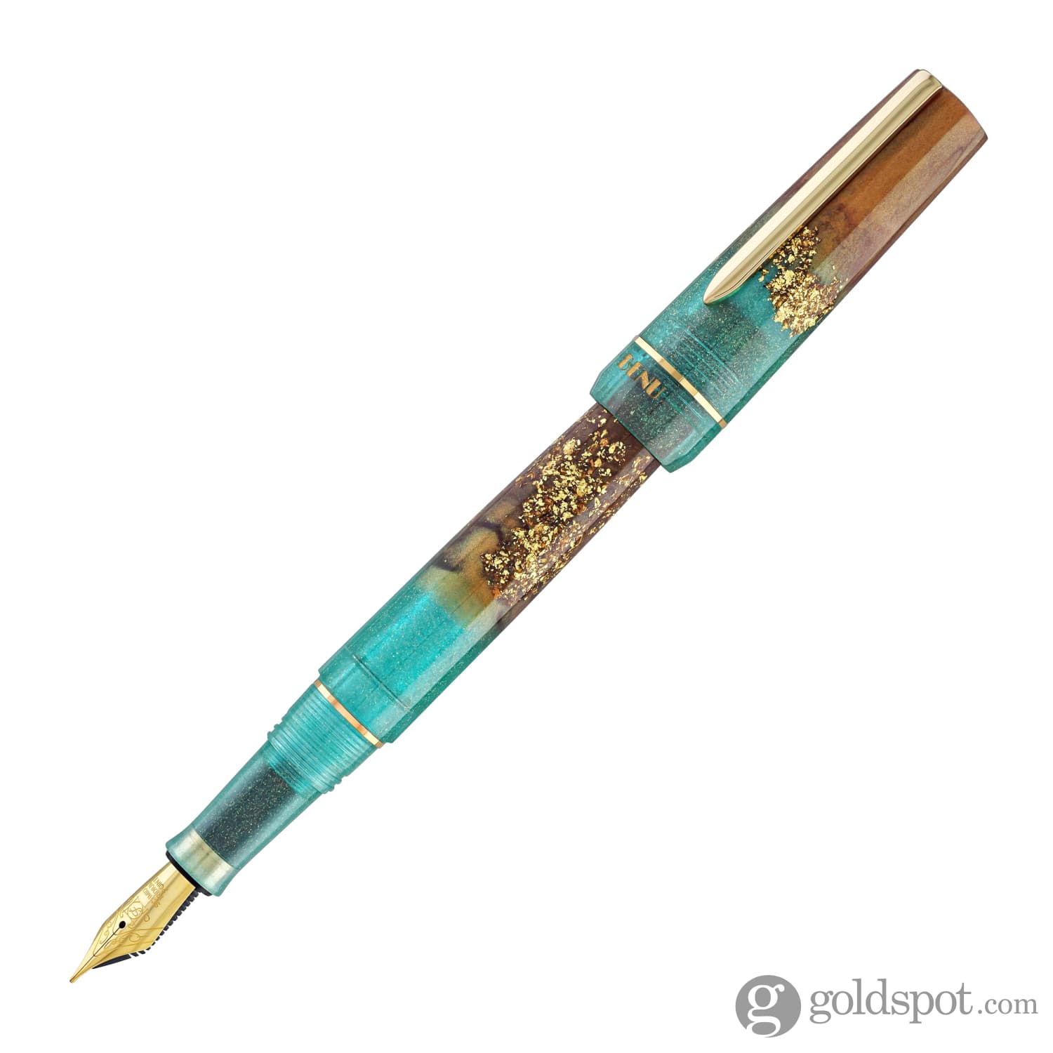 BENU haute Lush 細字 F 万年筆 Benu Haute Fountain Pen in Lush - Goldspot Pens