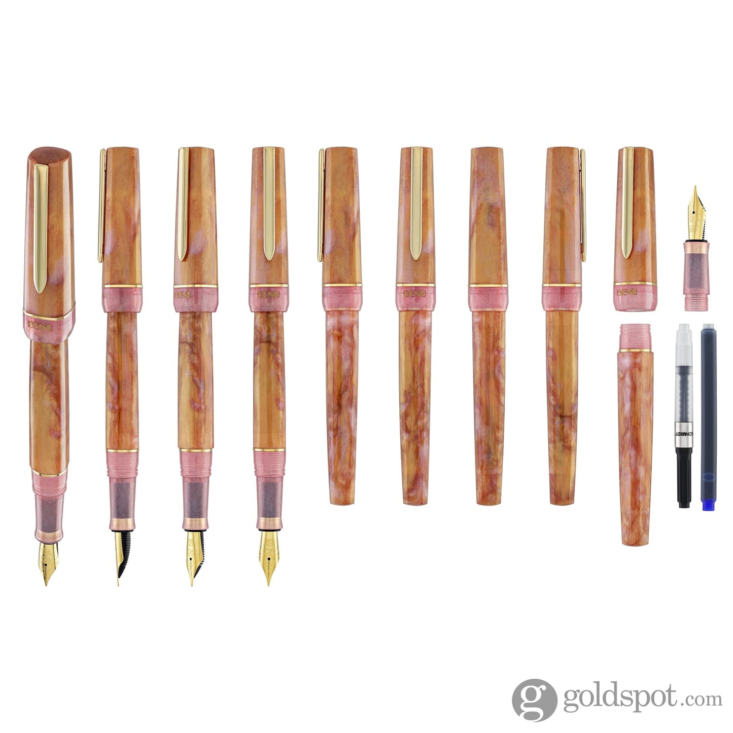 Benu Haute Collection Fountain in Lustre Fountain Pen