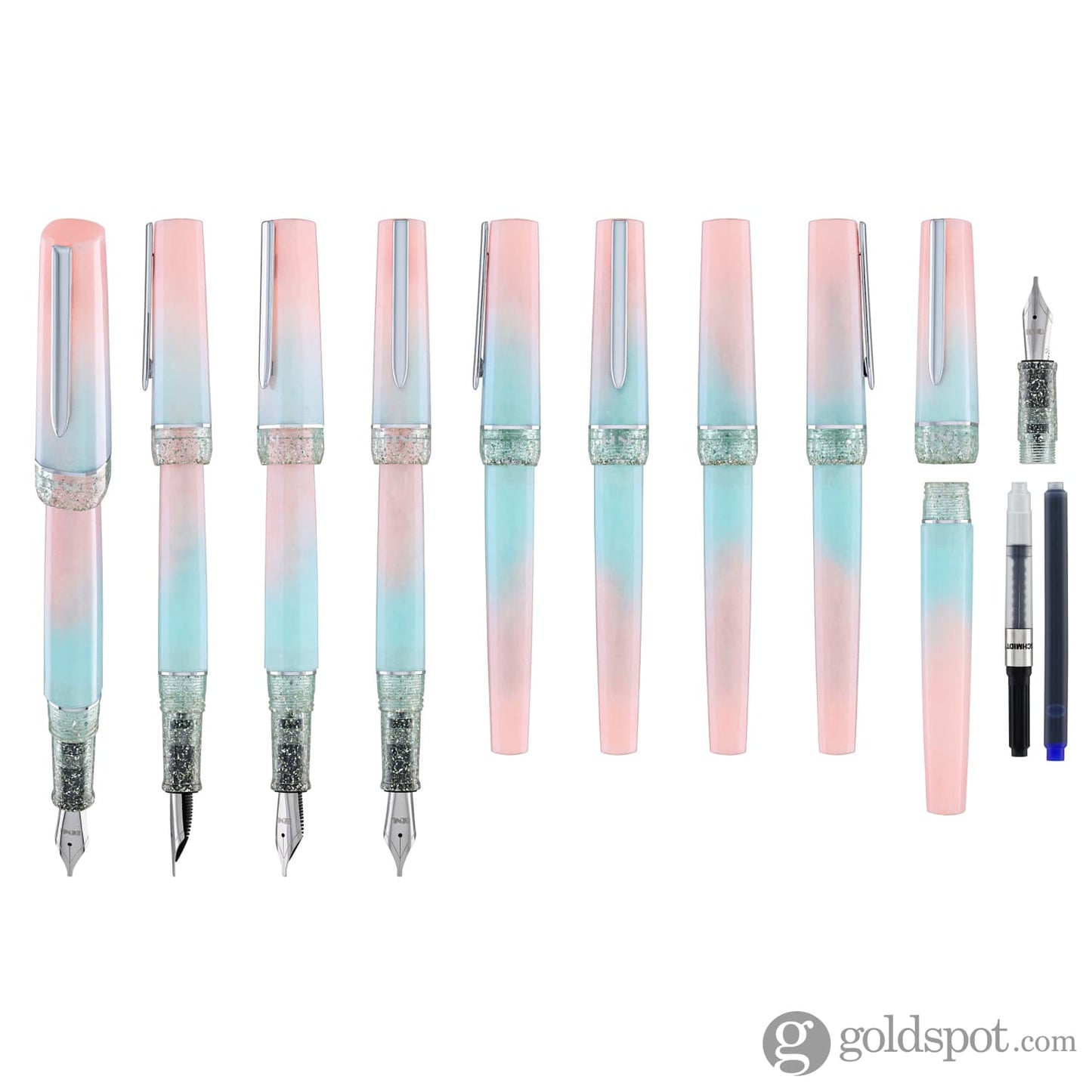 Benu Haute Collection Fountain in Perle Fountain Pen