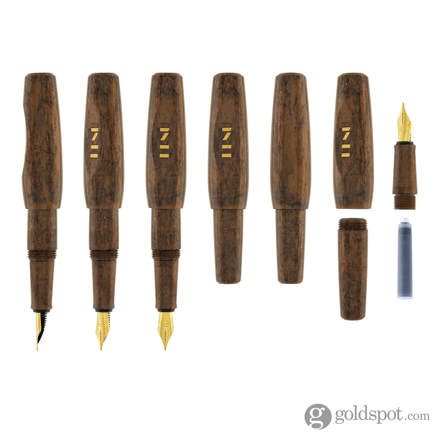 Benu Pixie Collection Fountain Pen in Coffee Brown Fountain Pen