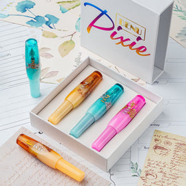 Benu Pixie Fountain Pen in Enchanted Pastels Set of 3 - Fine, Medium & Broad