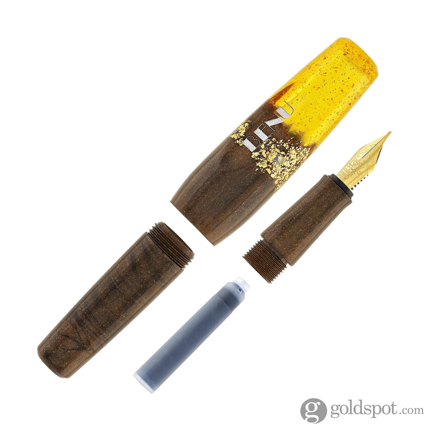 Benu Pixie Collection Fountain Pen in Honey Bronze Fountain Pen