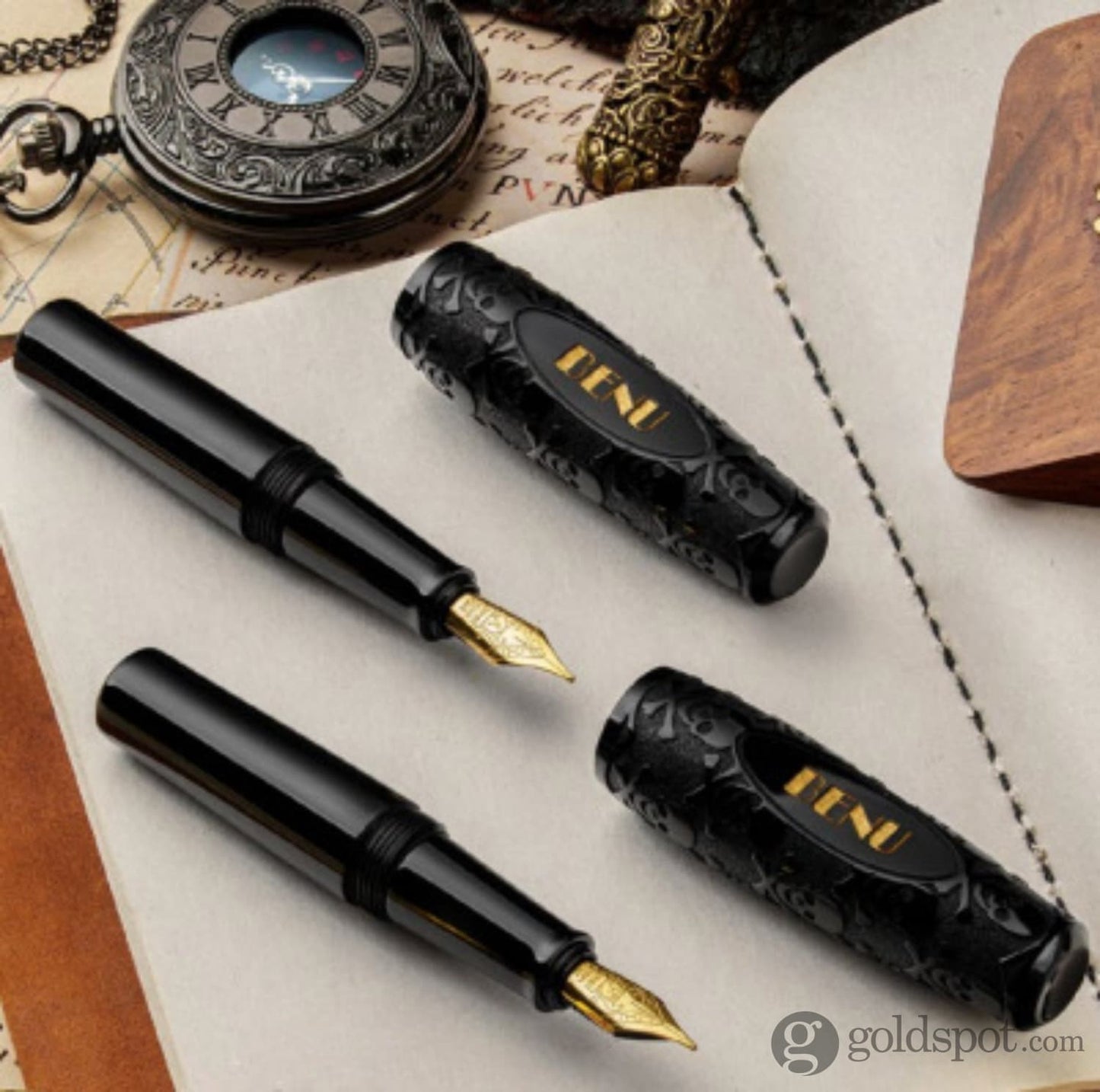Benu Pixie Collection Fountain Pen in Jolly Roger Fountain Pen