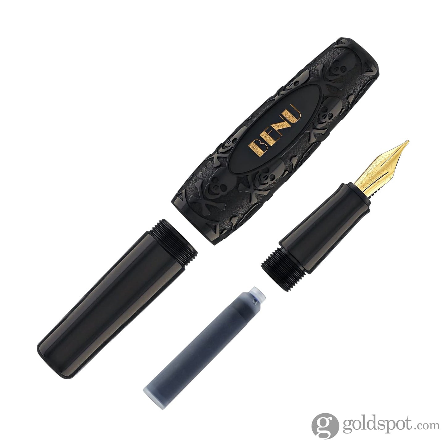 Benu Pixie Collection Fountain Pen in Jolly Roger Fountain Pen