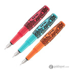 Benu Pixie Collection Fountain Pen in Jolly Roger Vintage Set of 3 Fountain Pen