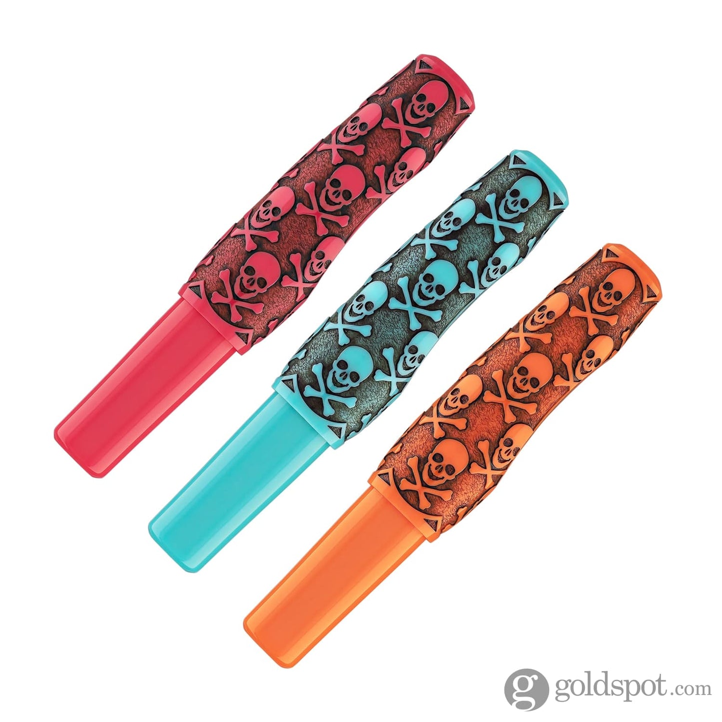 Benu Pixie Collection Fountain Pen in Jolly Roger Vintage Set of 3 Fountain Pen