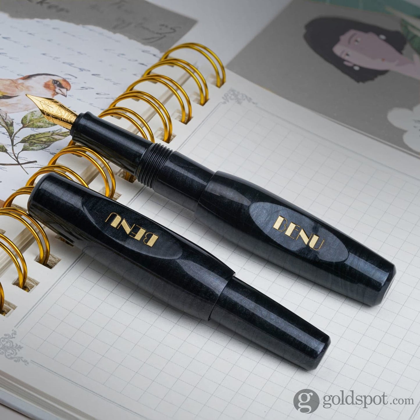 Benu Pixie Collection Fountain Pen in Smoky Black Fountain Pen