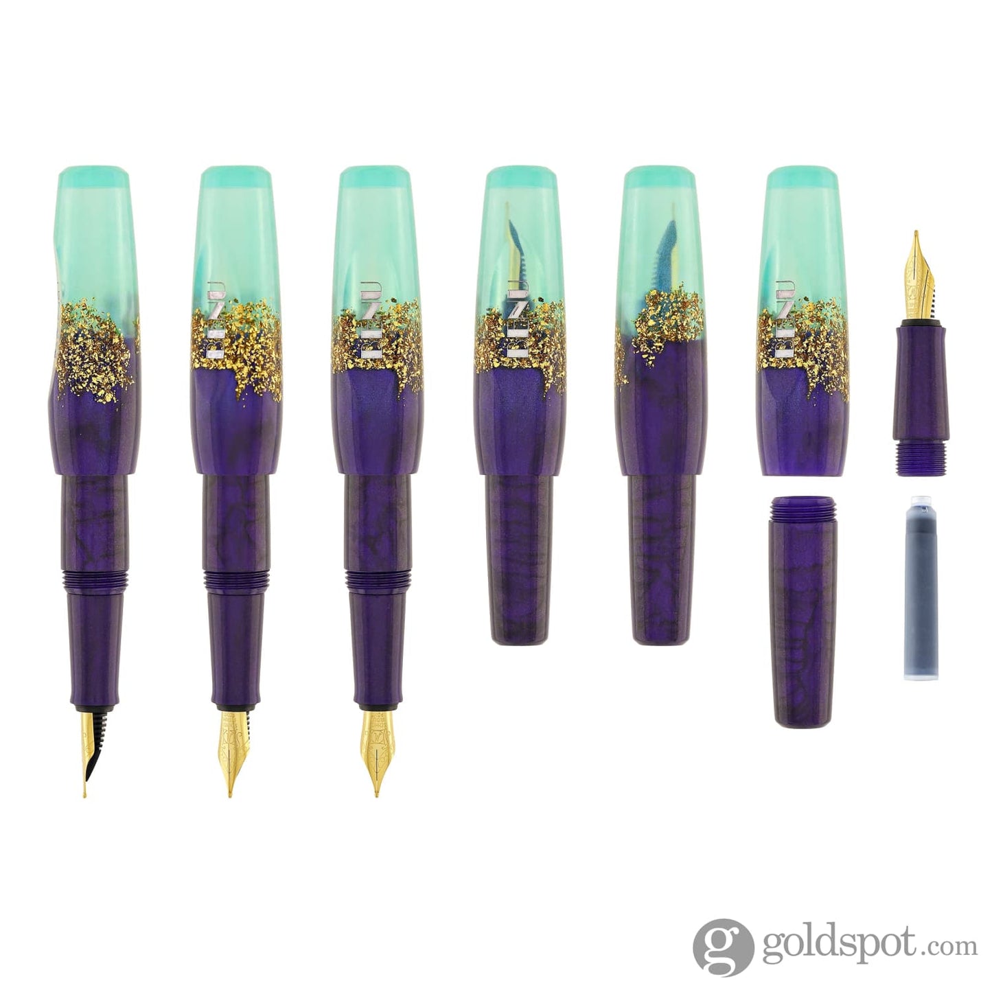 Benu Pixie Collection Fountain Pen in Twilight Lagoon Fountain Pen