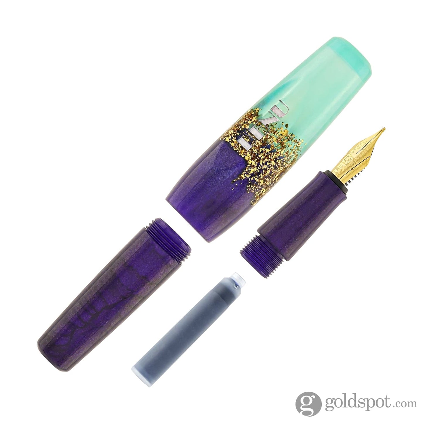 Benu Pixie Collection Fountain Pen in Twilight Lagoon Fountain Pen