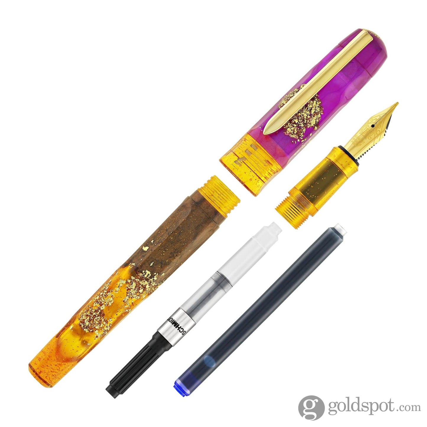 Benu Talisman Fountain Pen in Ametrine Fountain Pen