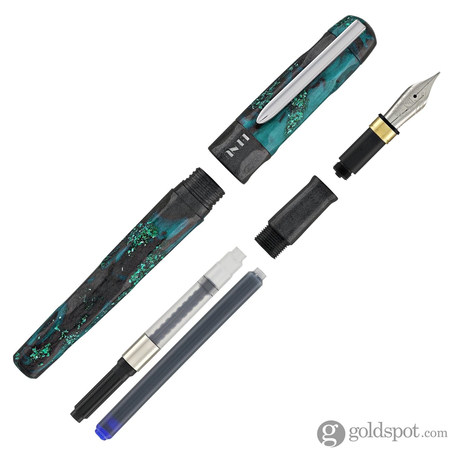 Benu Talisman Fountain Pen in Cat’s Eye Fountain Pen