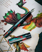 Benu Talisman Fountain Pen in Dragon’s Blood Fine Fountain Pen