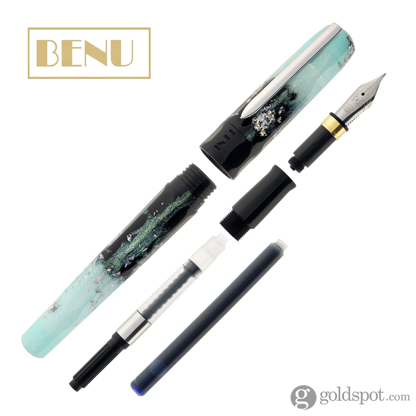 Benu Talisman Fountain Pen in Edelweiss Fountain Pen