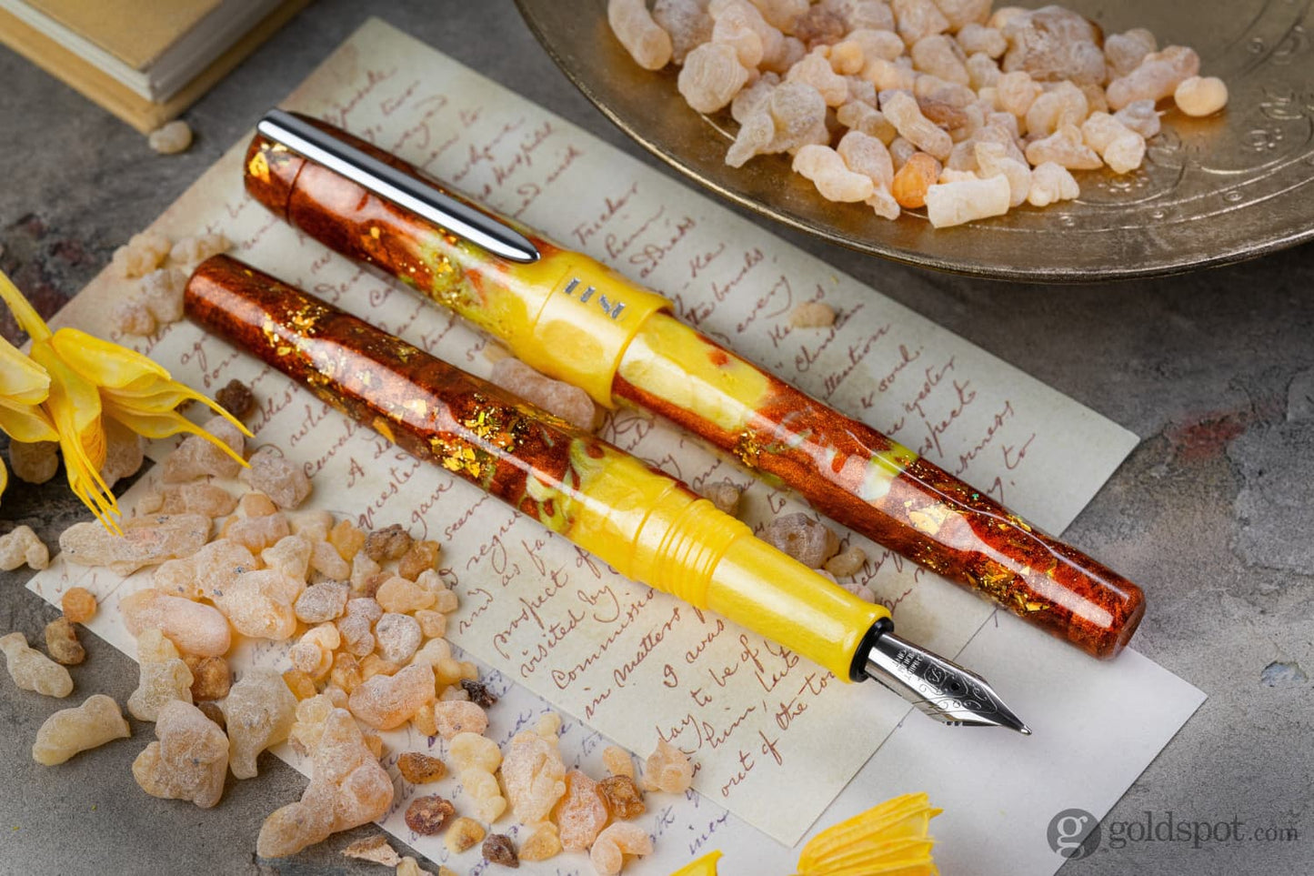 Benu Talisman Fountain Pen in Frankincense Fountain Pen