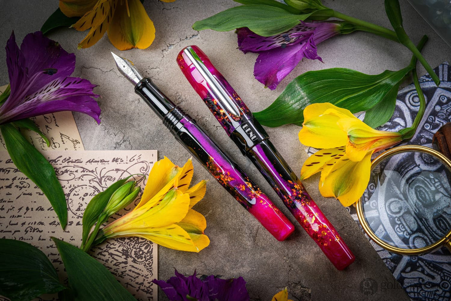 Benu Talisman Fountain Pen in Lily of the Incas Fountain Pen