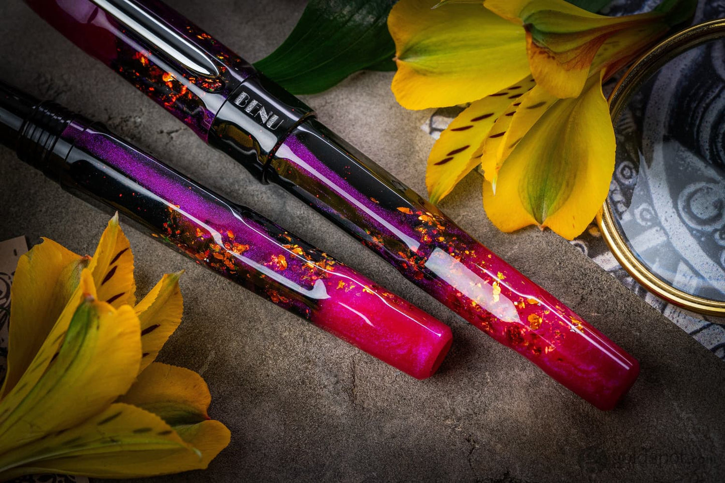 Benu Talisman Fountain Pen in Lily of the Incas Fountain Pen